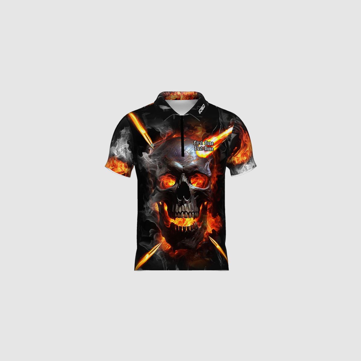 DED Death Skull T-Shirt, Größe: 4XL, Benutzerdefinierter Name: Kein Name, Bekleidungsart: Regulär (Herren), Bild 2 von 3