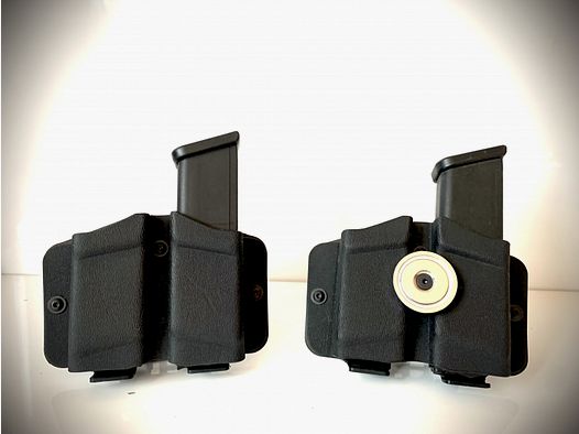 X-D Doppel Pouches Kydex Magazintasche CZ-75/SP01/SP1/SP2/P99/PPQ/P226/X5/X6 und noch mehr