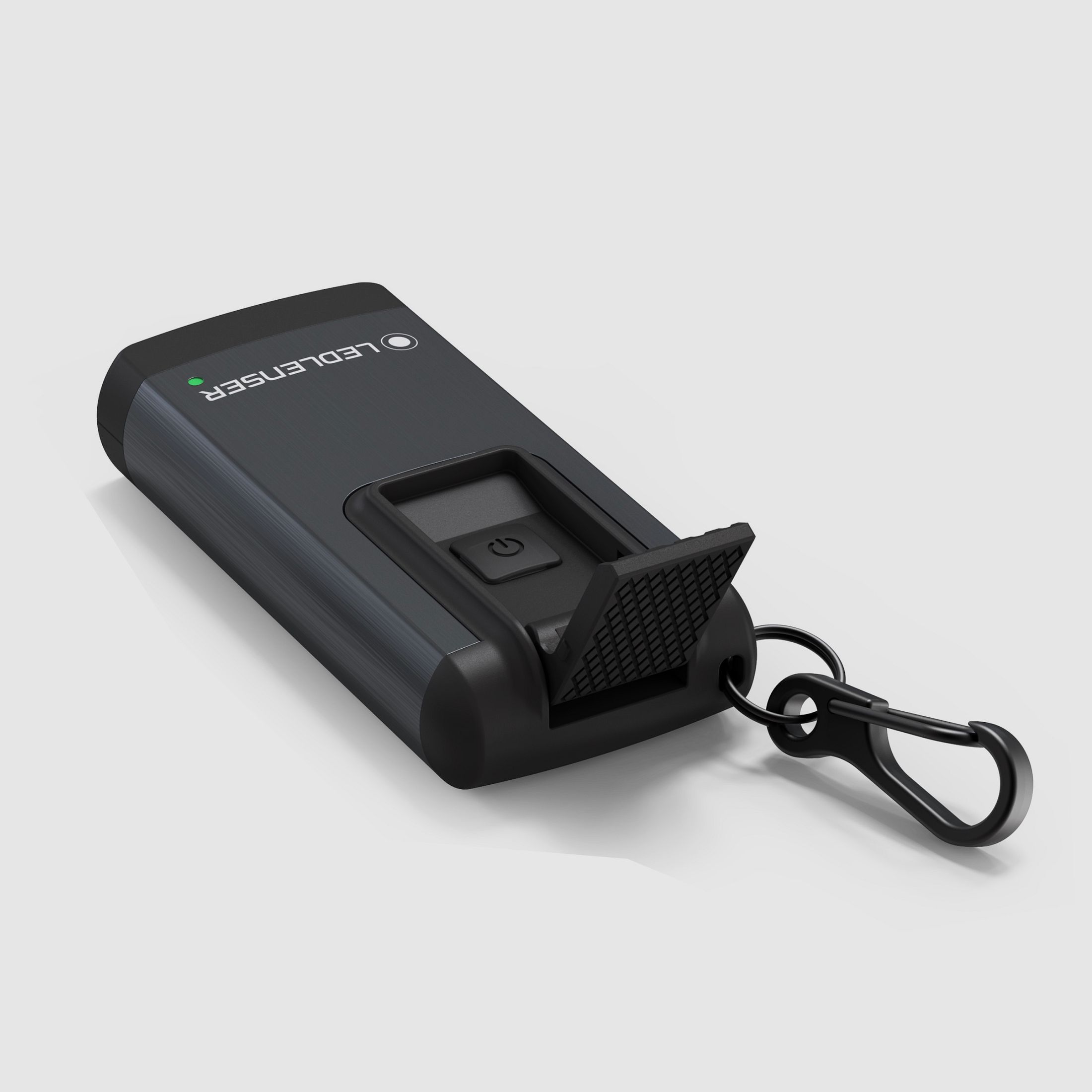 Ledlenser 502577 K6R Sleutellamp 400 Lumen 80 Meter grijs