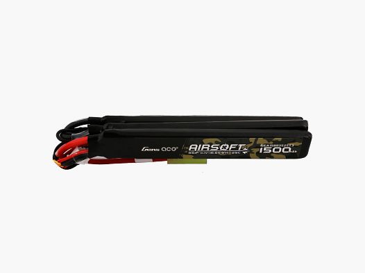 Gens Ace 25C 1500mAh 3S1P 11.1V Nunchuck LiPo-Akku mit Mini-Tamiya-Stecker