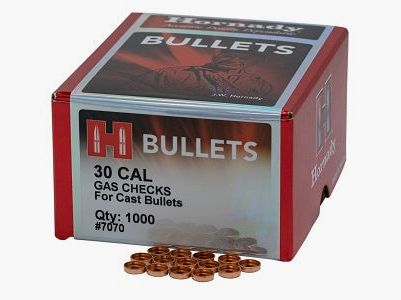 Sachet mit 1000 Gas Checks Hornady - Kal. 30