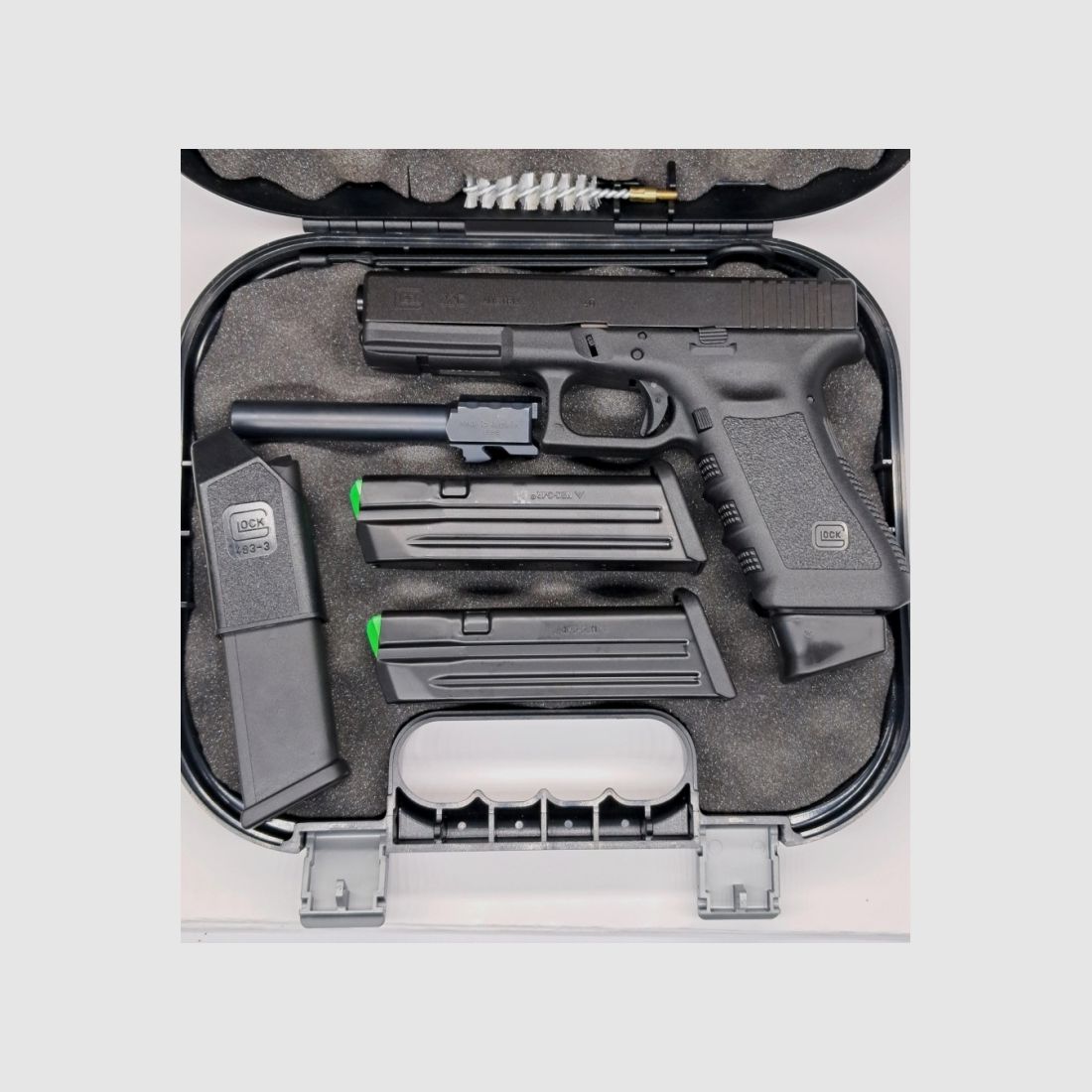 PISTOLE GLOCK 22C Gen3 Cal.40 + CANON IGB Cal.9X19, image 3 sur 6
