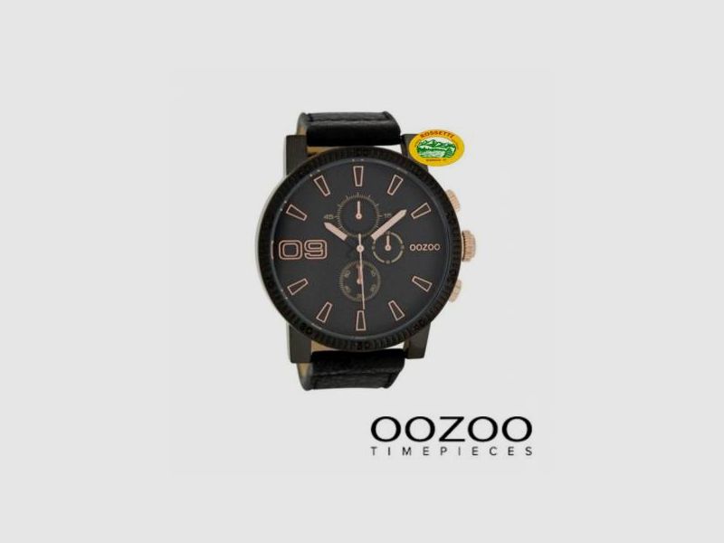 OOZOO Montre Timepieces noir/bronze