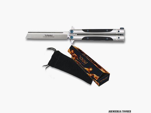 FALTMESSER – TOKISU – BALISONG GRIFF G10 SCHMETTERLING