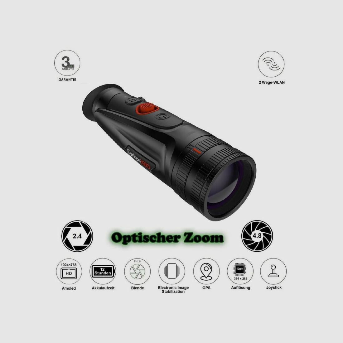 ThermTec Wärmebildgerät Cyclops 350D