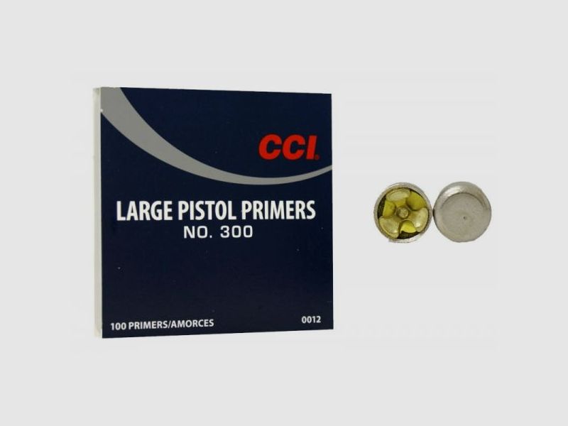 CCI Amorces 300 Grande Pistolet 1000 pièces