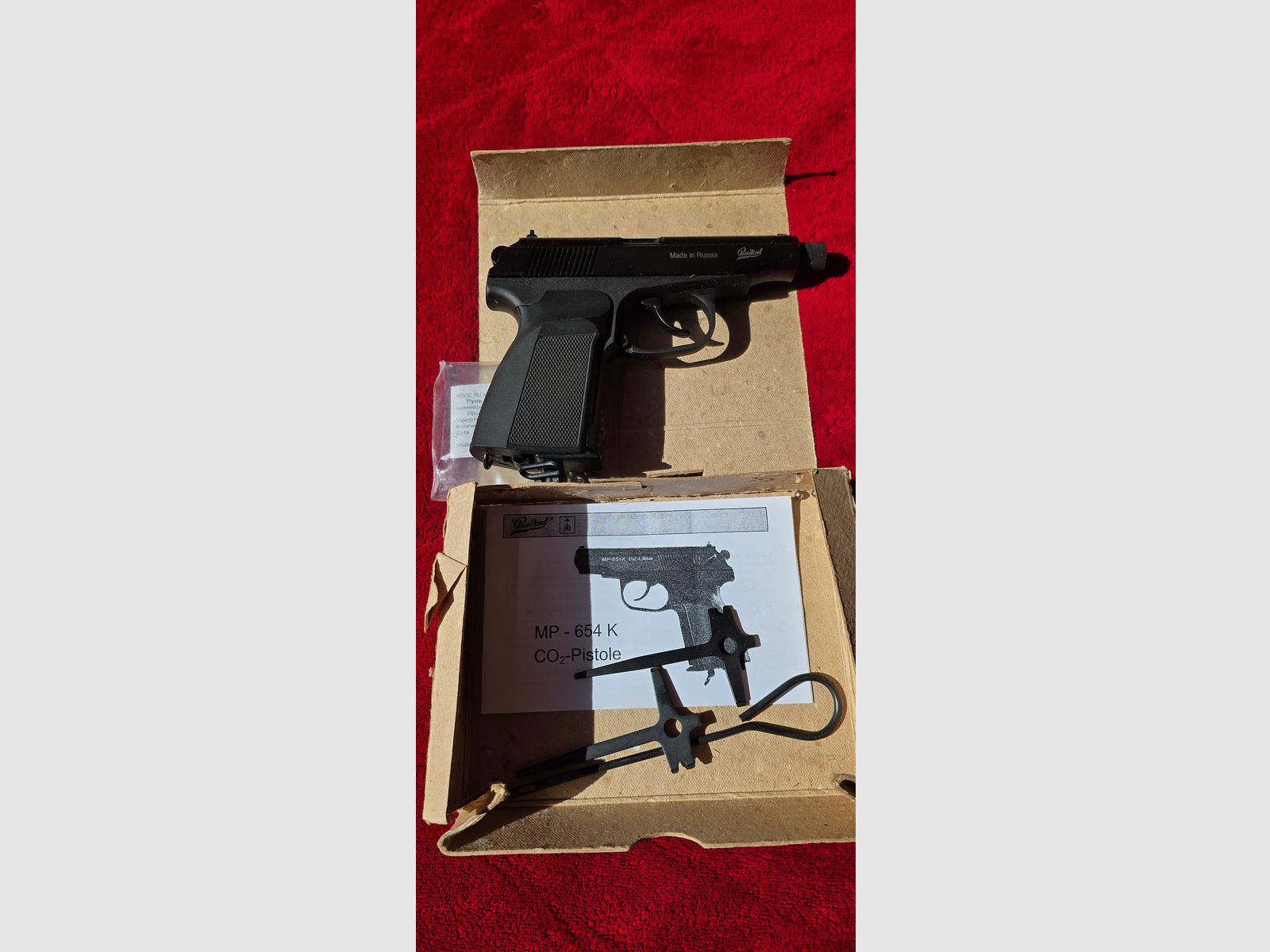 Baikal Makarov co2  kal. 4,5 bb    bj.1999!!!