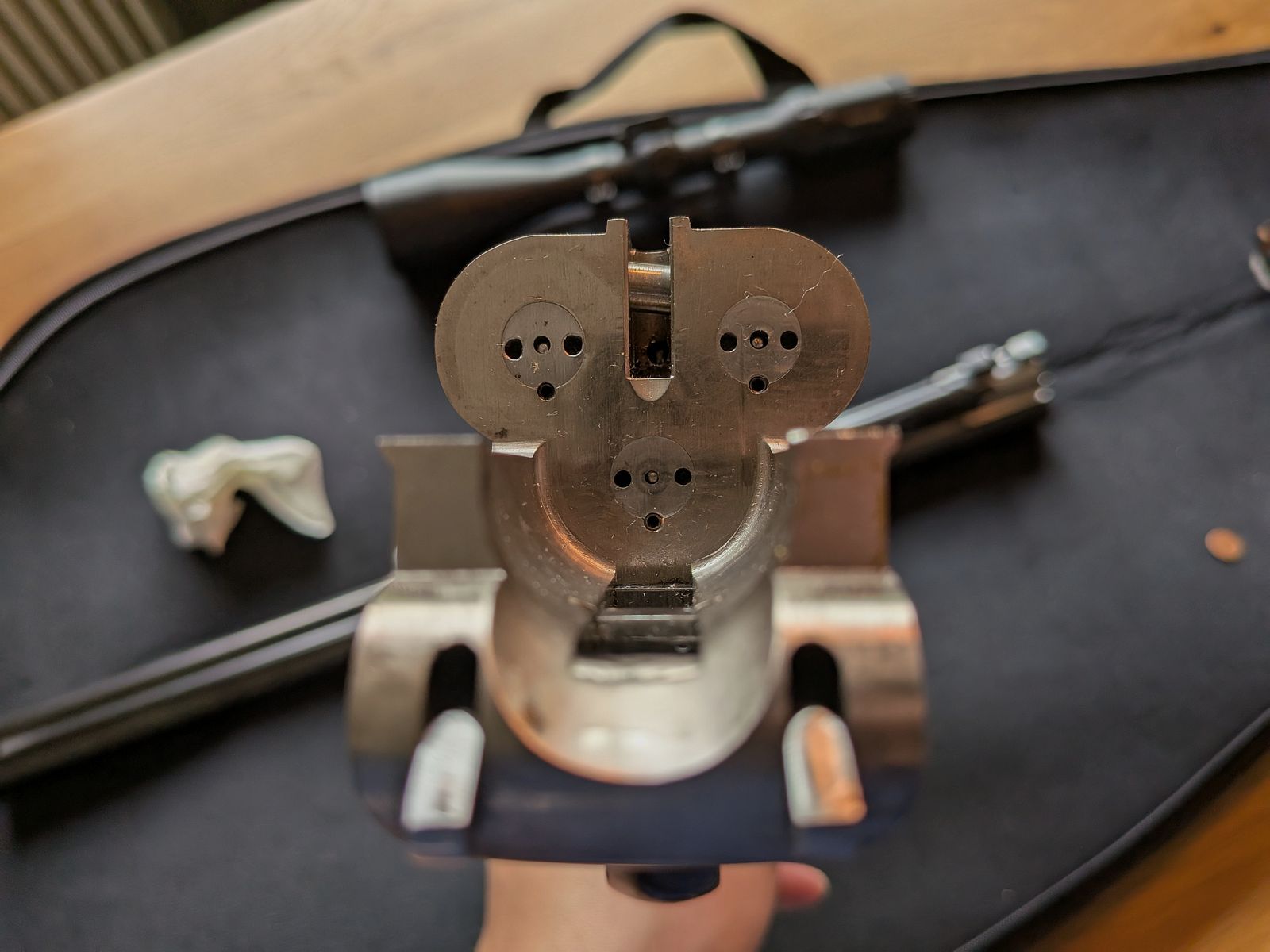 Krieghoff Trumpf (16/70, 16/70, 7x57R) & Kahles Helia 2,4-12x56i