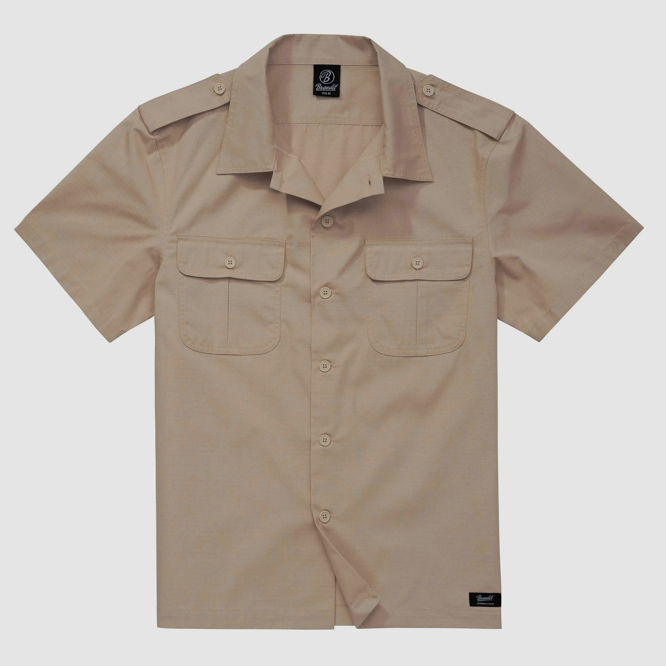 Brandit Brandit Shirt US Ripstop Shortsleeve beige