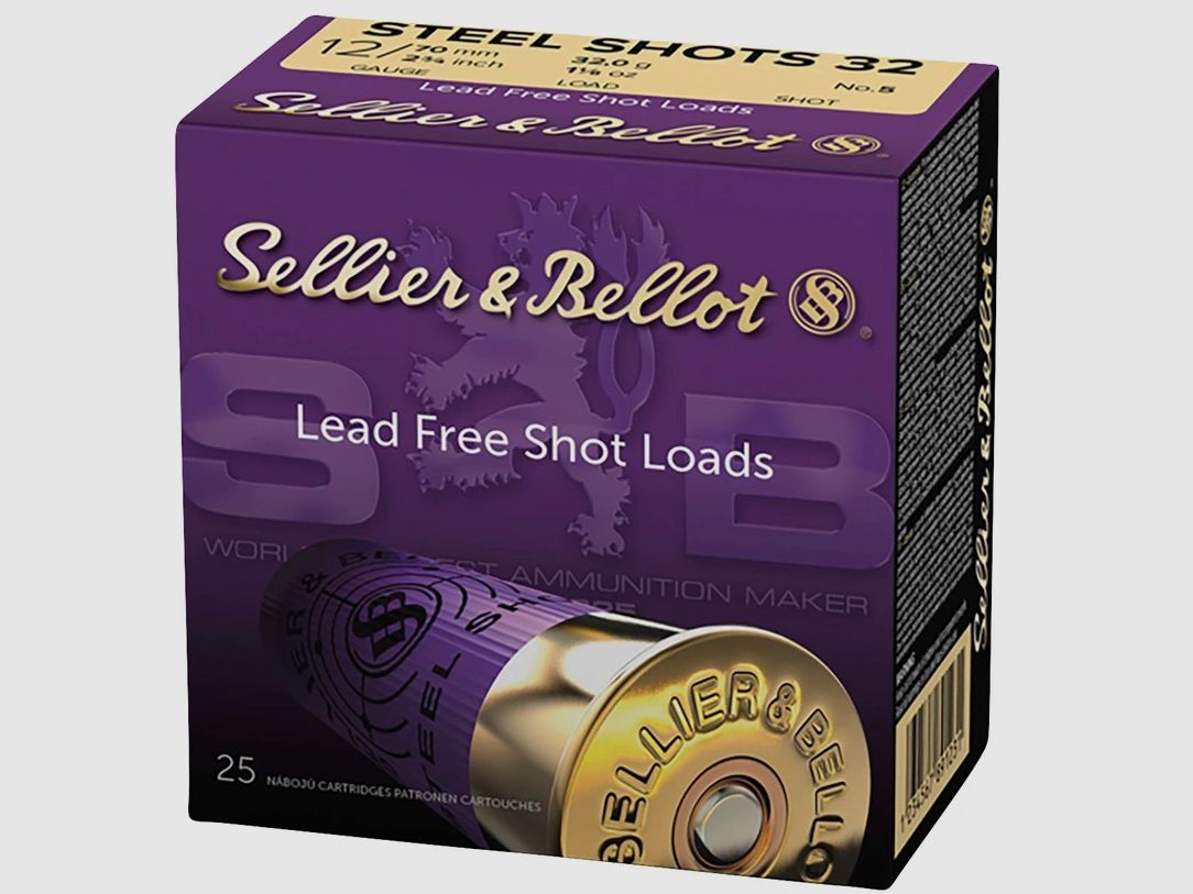 12/70 Eco-Game Steel 3,8 mm 32g Sellier & Bellot