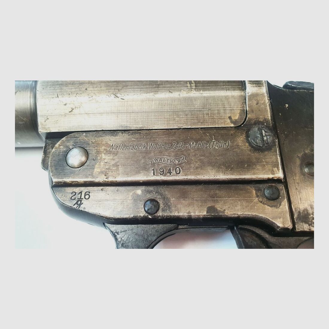 Walther Signalpistole Walther Zella-Mehlis 1940 - 4 (Signal)