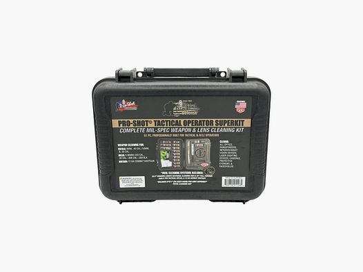 Reinigungskoffer Tactical Operator Superkit