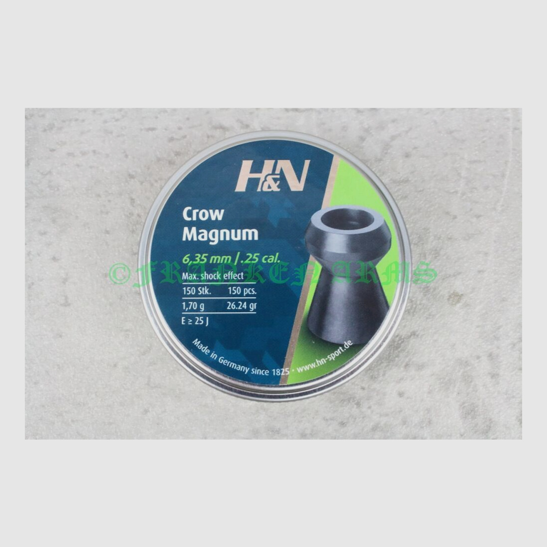 H&N Crow Magnum 6,35mm 150 Stück Staffelpreise