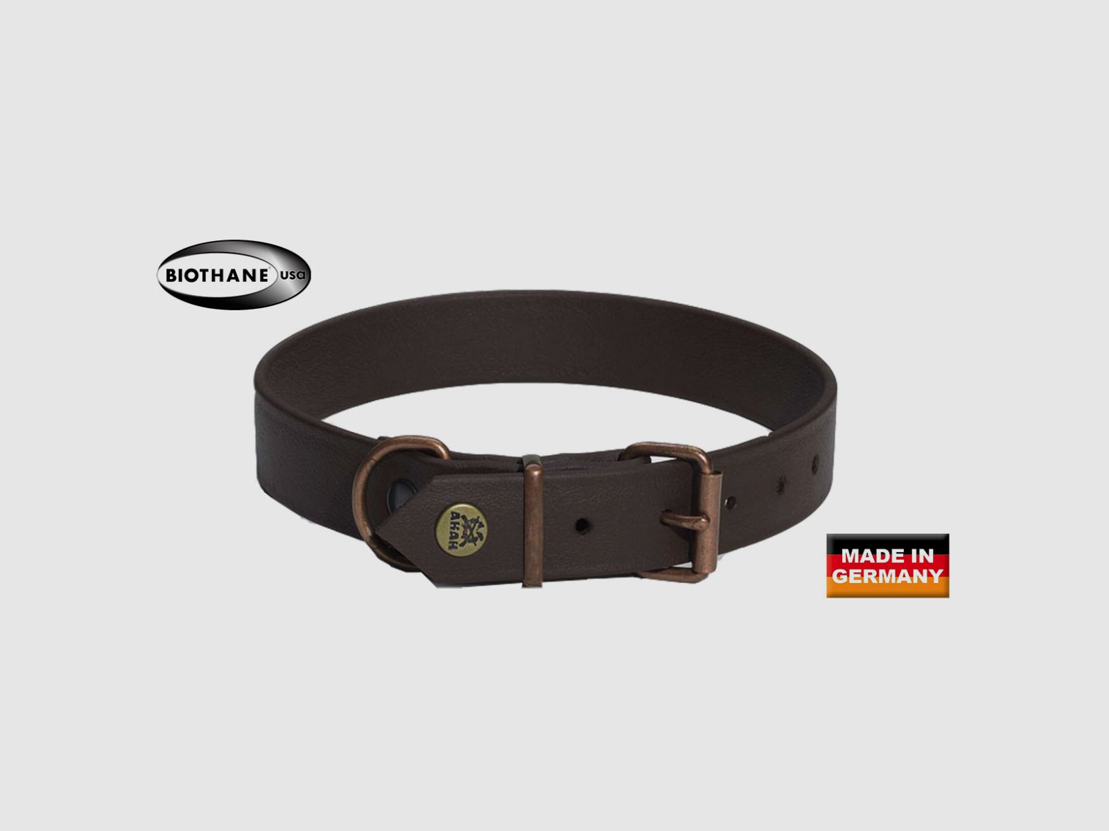 BIOTHANE Halsung Braun