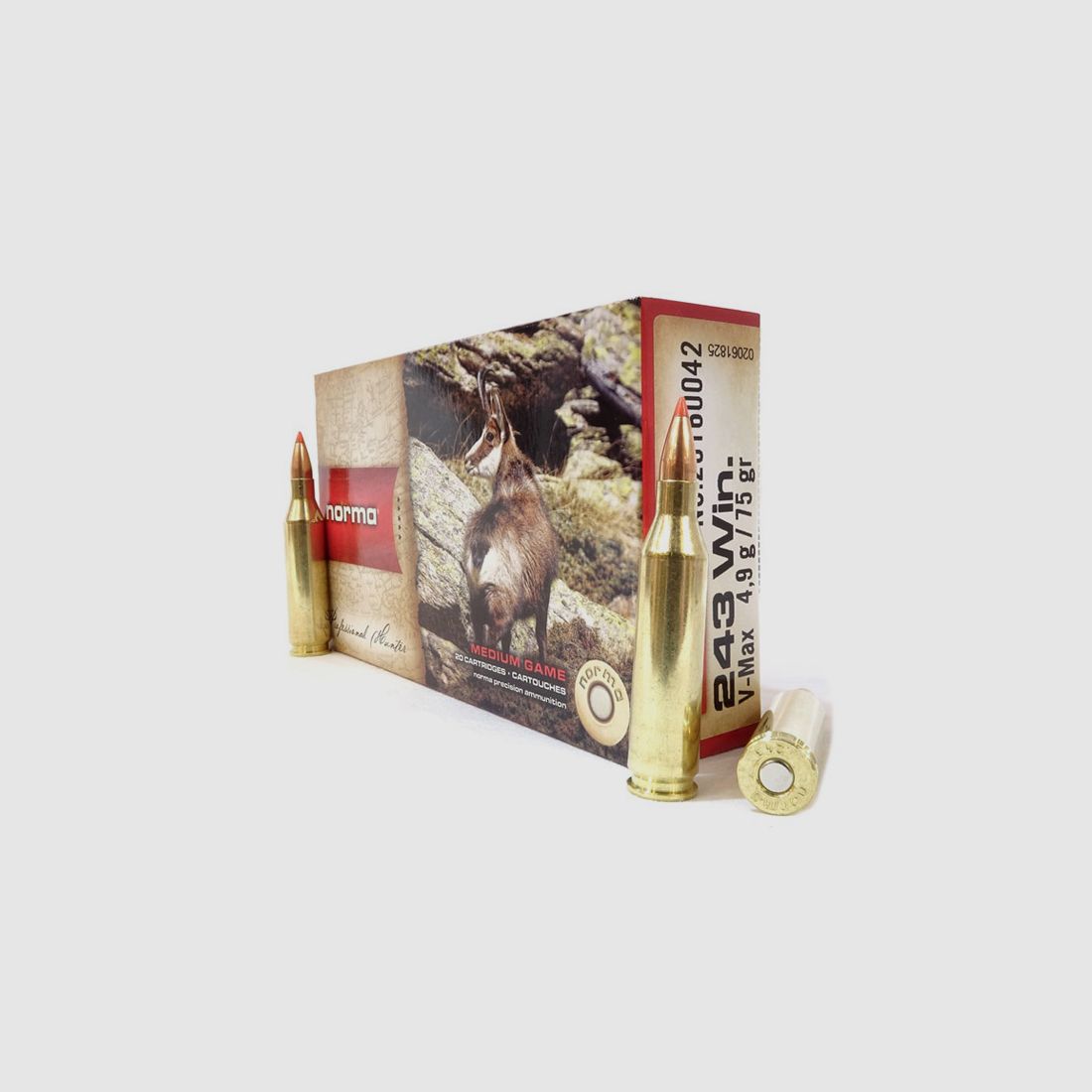 Norma V-MAX .243 Winchester 75 grains