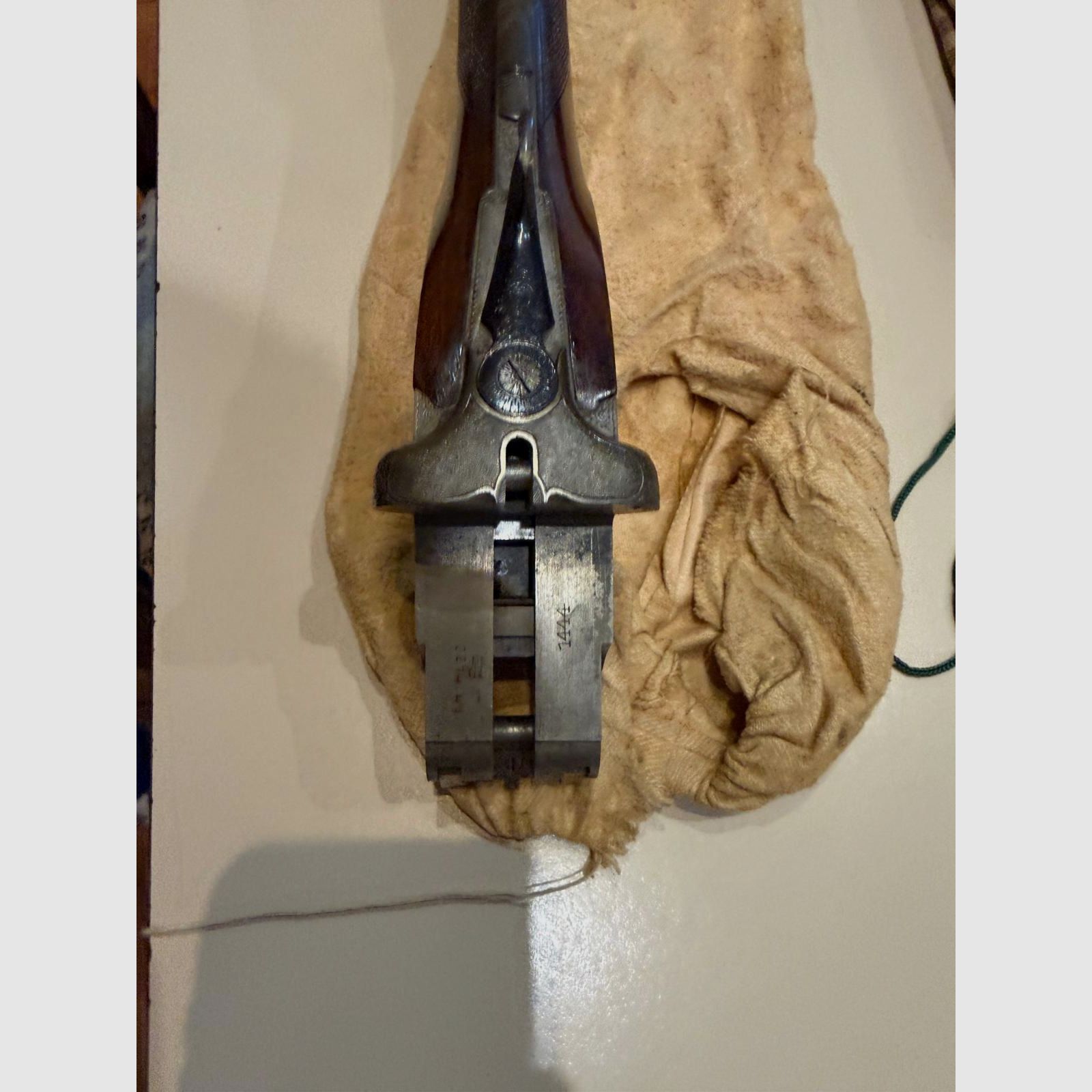 Doppietta Franz Sodia Ferlach cal.12/70 Ejector – Incisa – Con certificato originale 1950 + custodia