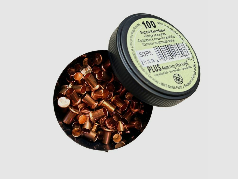 RWS 4mm lang Randzünder PLUS