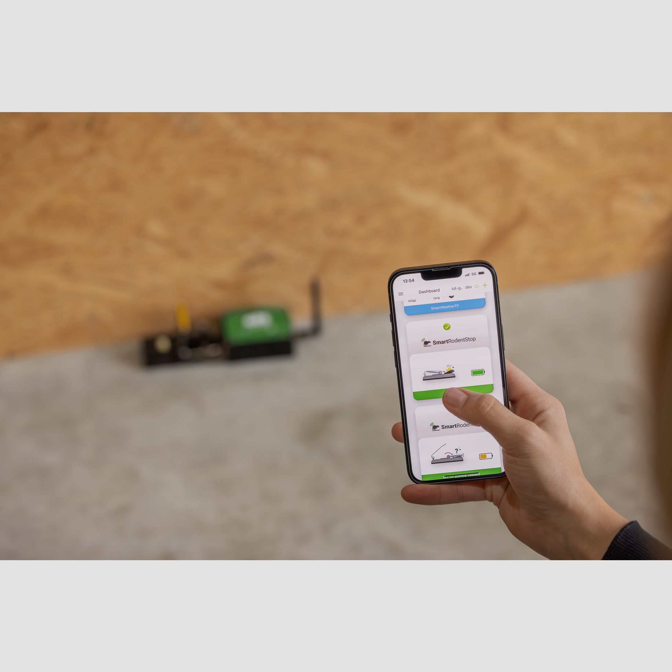 Trampa para ratones inteligente Wi-Fi