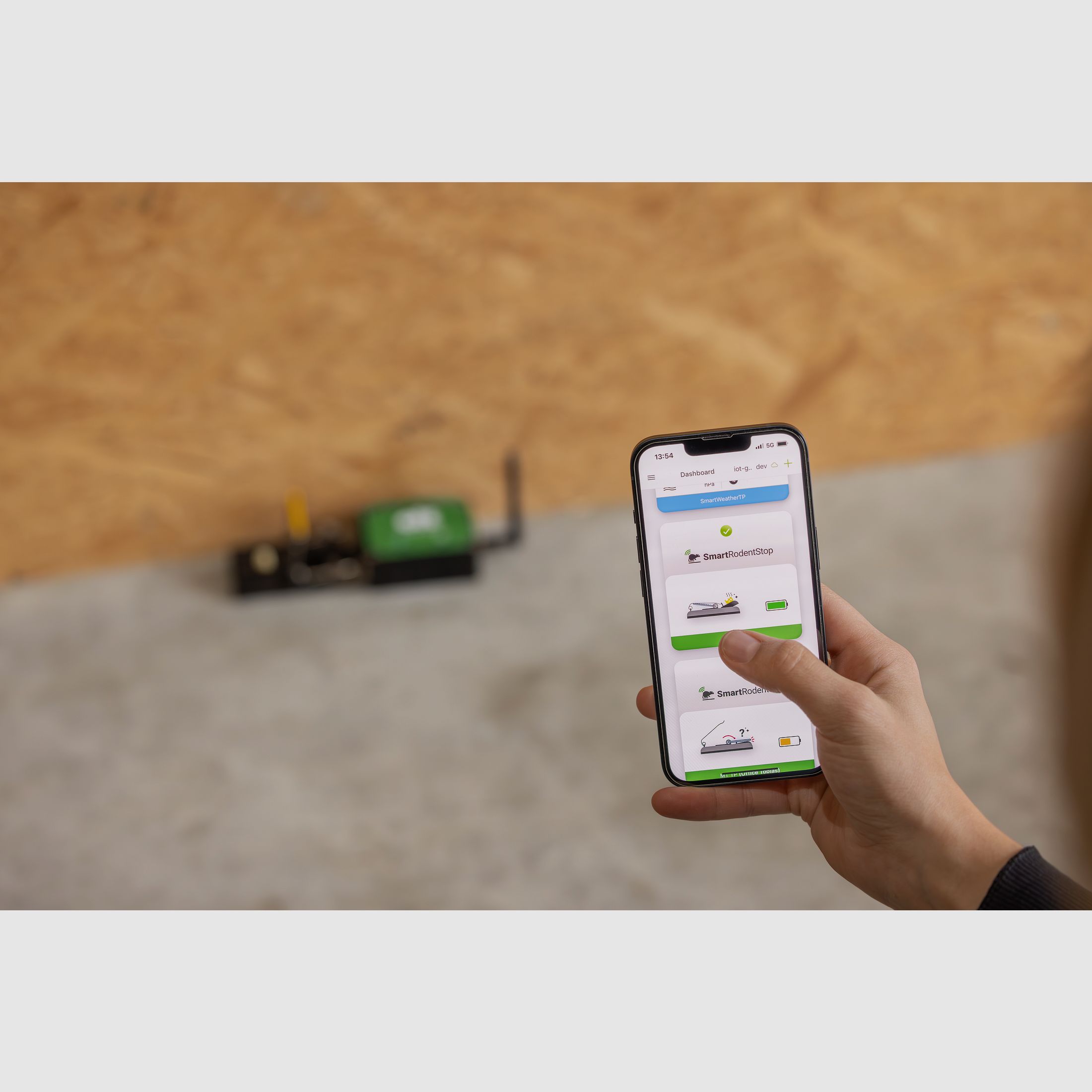 Trappola per topi smart Wi-Fi