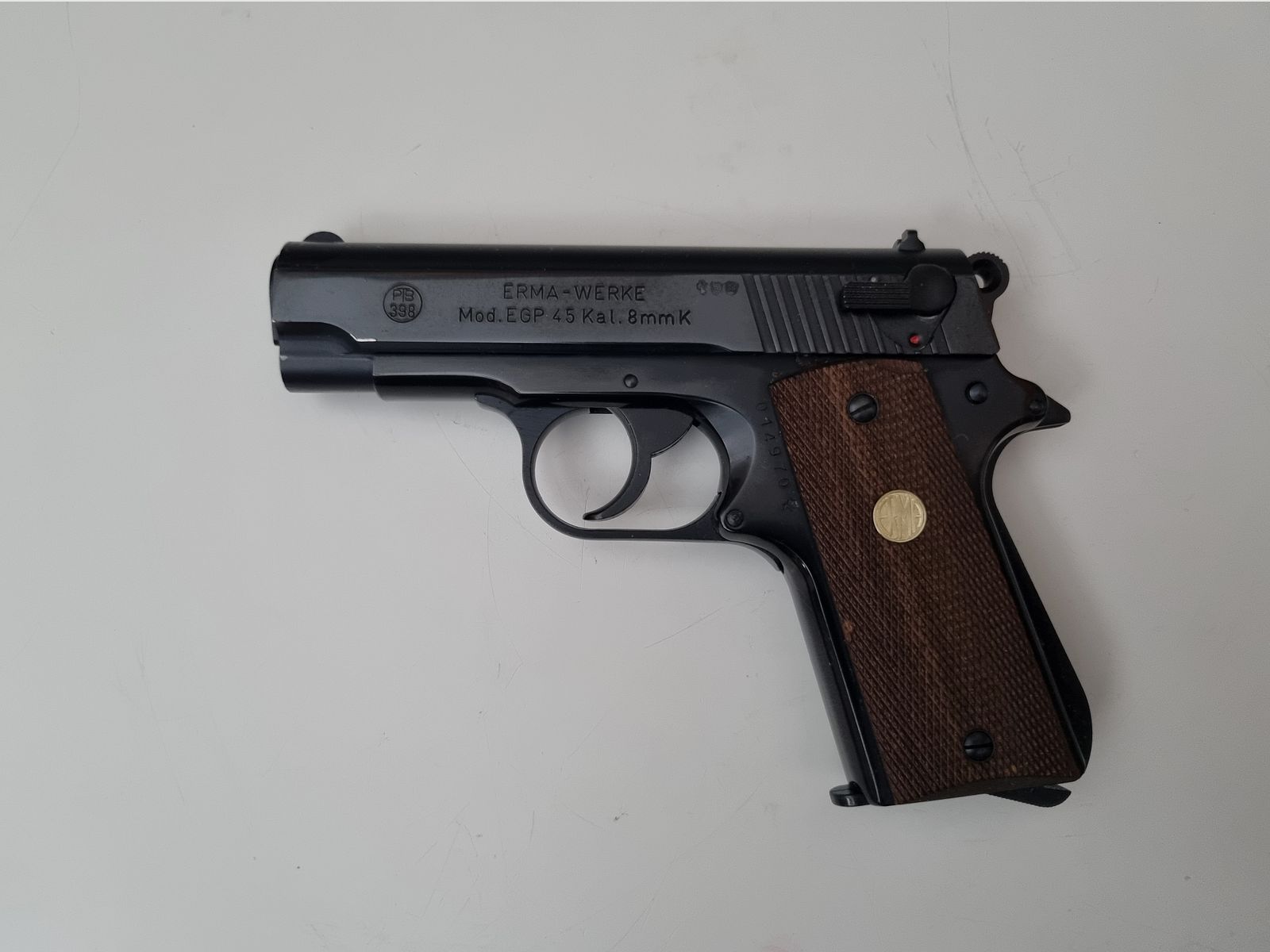 Blank firing pistol Erma EGP 45 8mm blank