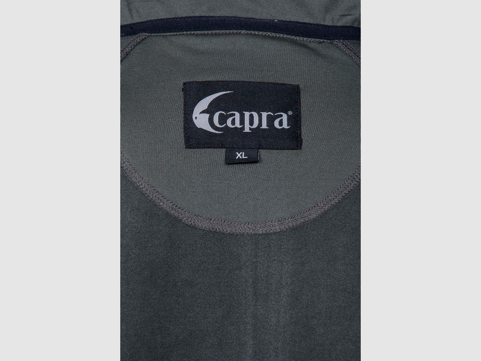capra Jagd- Zipper-Shirt "PIZ nair" - caja-PETROL GREEN, Bild 6 von 6
