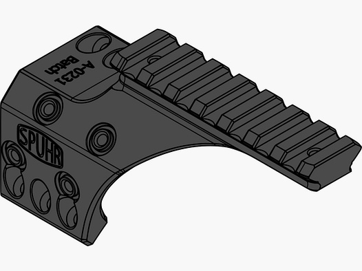 Spuhr ISMS Ø34 Support de Bague Avant avec LRF - Interface
