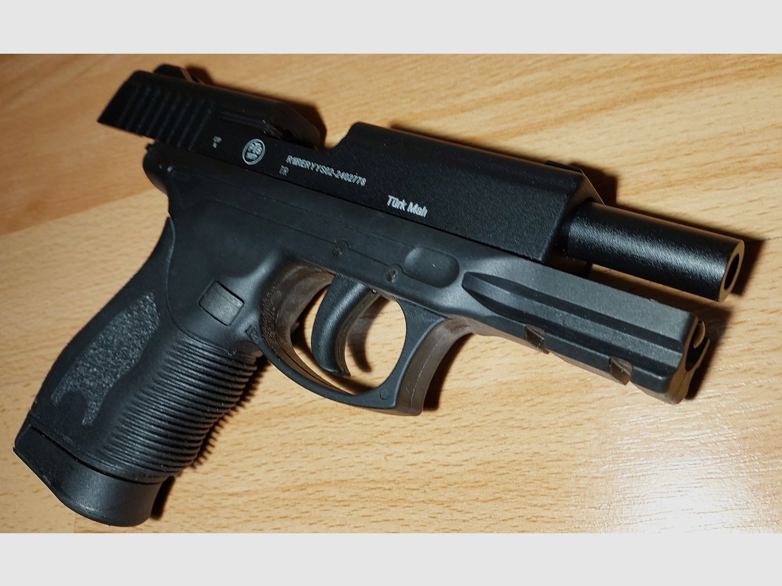 Pistolet Retay PT-23 9mm P.A.K. bronzé (PTB 1077) NEUF !