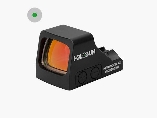 Holosun Reflexvisier HE407K-GR-X2 mit grünem 6MOA Dot