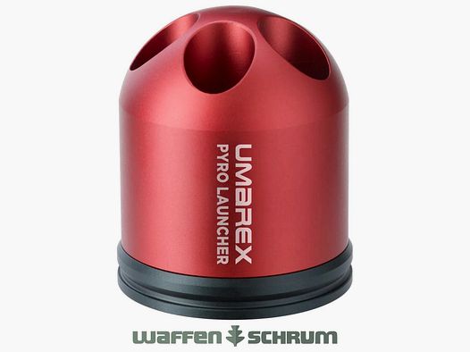 Umarex Abschussbecher Pyro Launcher 5x15mm Rot +5AD