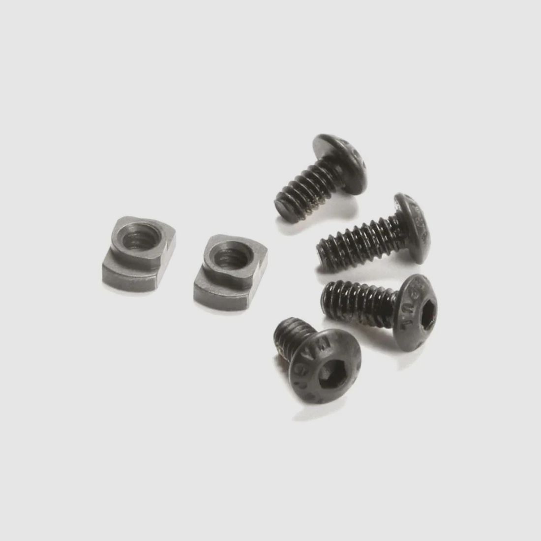Set di sostituzione T-Nut Magpul M-Lok / Set di viti di ricambio nere