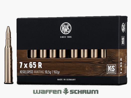 RWS 7x65R Kegelspitz 10,5g - 162gr