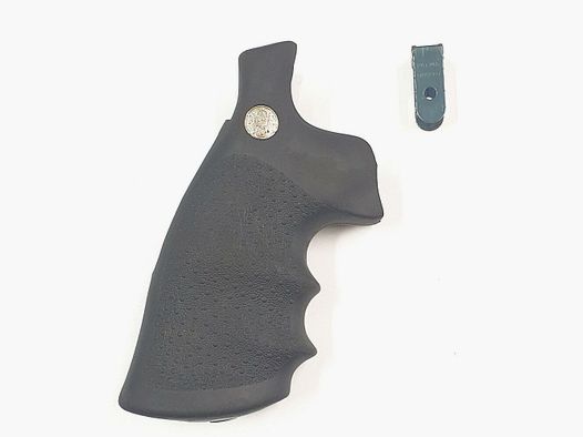 Hogue Revolver Gummigriff schwarz passend für S&W N Round-To-Square