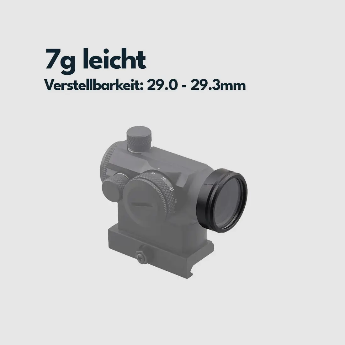 Vector Optics SCOT-59 VeWar Protective Lens for 29mm Objective, image 3 of 4
