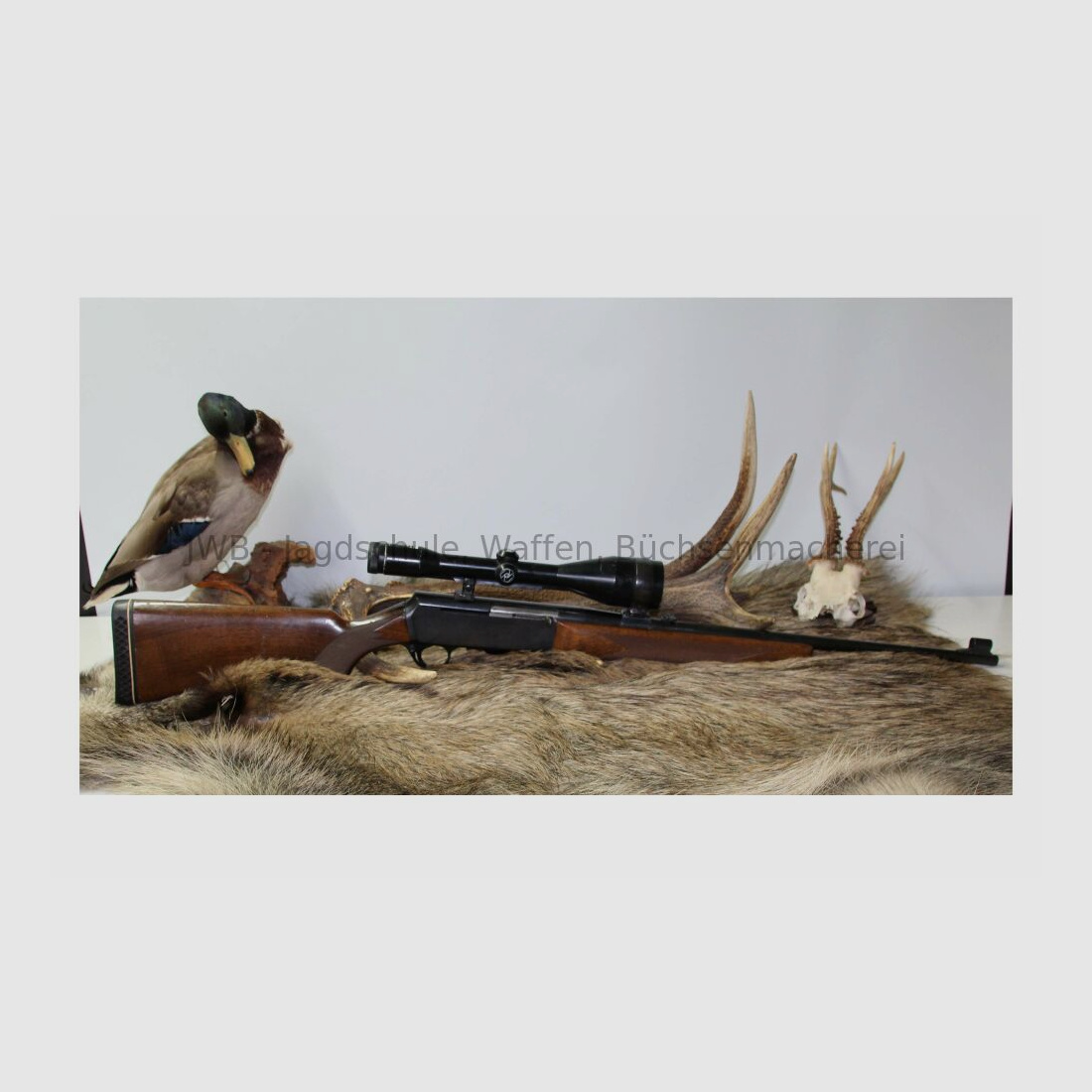 FN semi-automatic rifle Browning Bar with Zeiss .30-06Spring