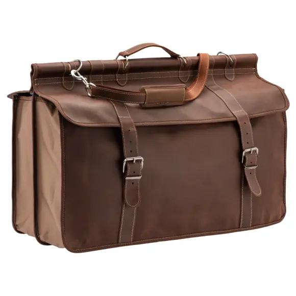 Sac de Battue Country en Cuir Marron, image 1 sur 12