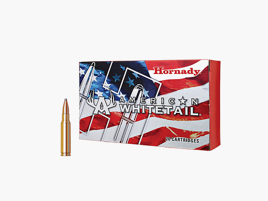 HORNADY - Munitions .308Win. American Whitetail® SP 10,7g/165grs