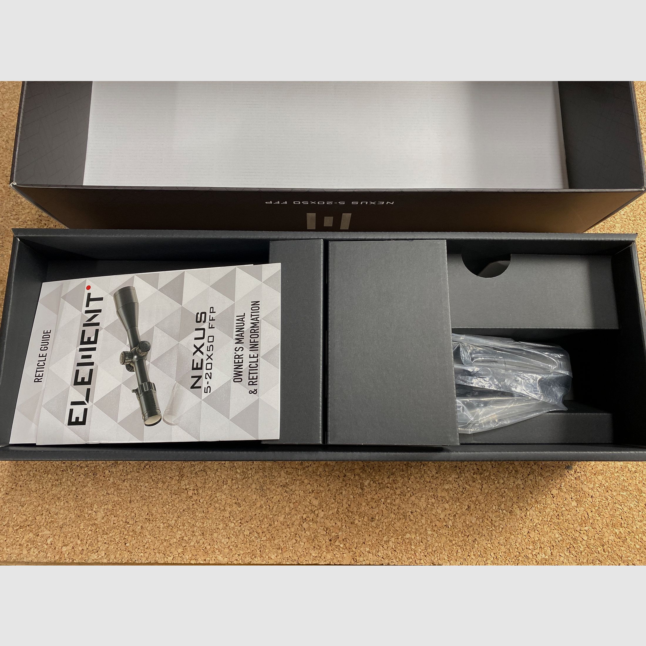 Element Optic Nexus 5-20x50 FFP1 APR1C MRAD Zielfernrohr / Rifle Scope