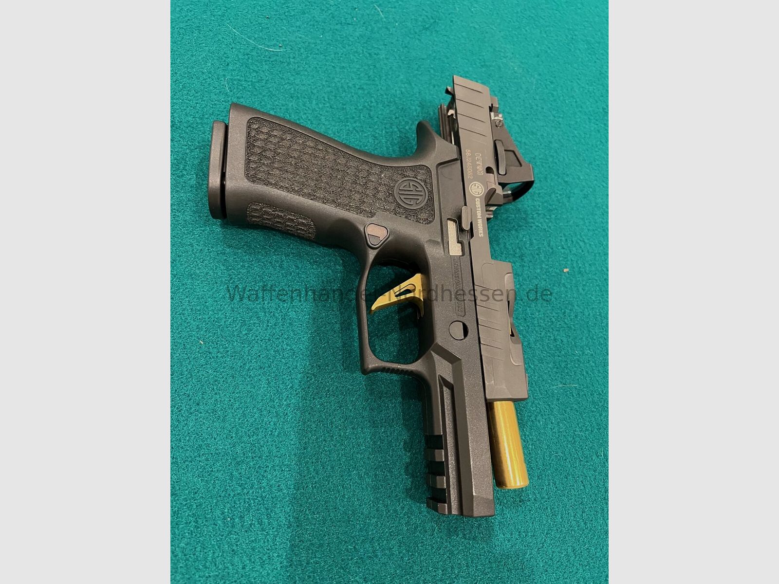 SIG Sauer P320 X-Carry Spectre Gold + Red Dot + Holster