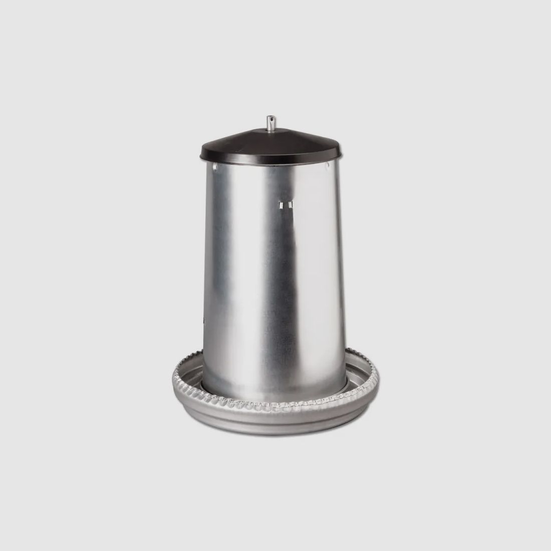 Poultry feeder hopper galvanized metal 18 kg, image 2 of 7