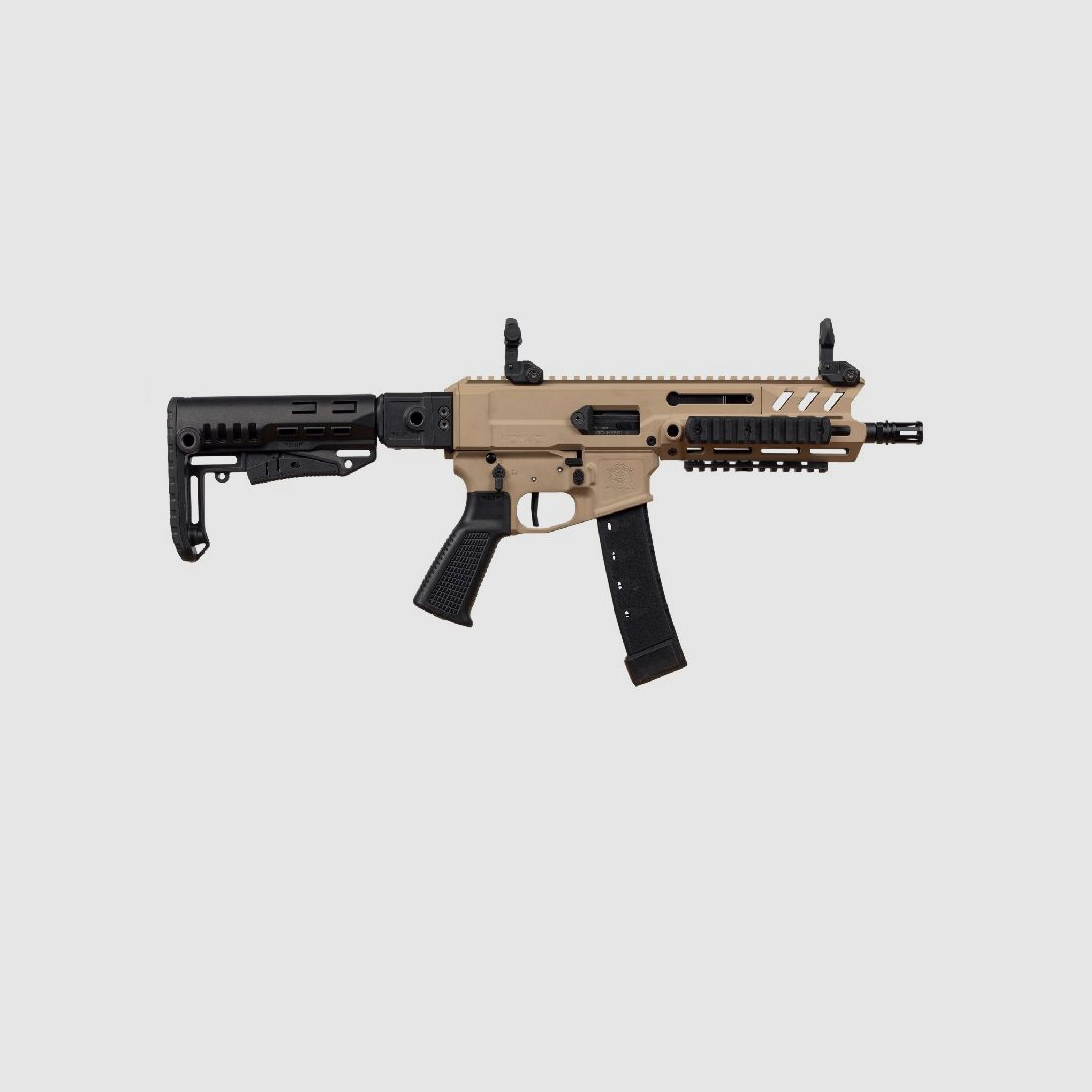 Huglu MOHAC 8” FDE Maschinenpistole Kal. 9×19 mm, Bild 2 von 2