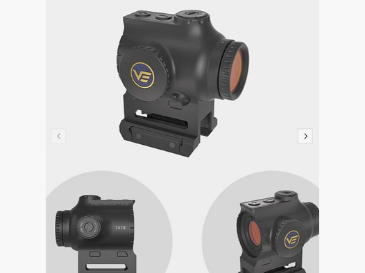 Vector Optics SCPS-M10 Paragon 1X18 Mini Prism Scope
