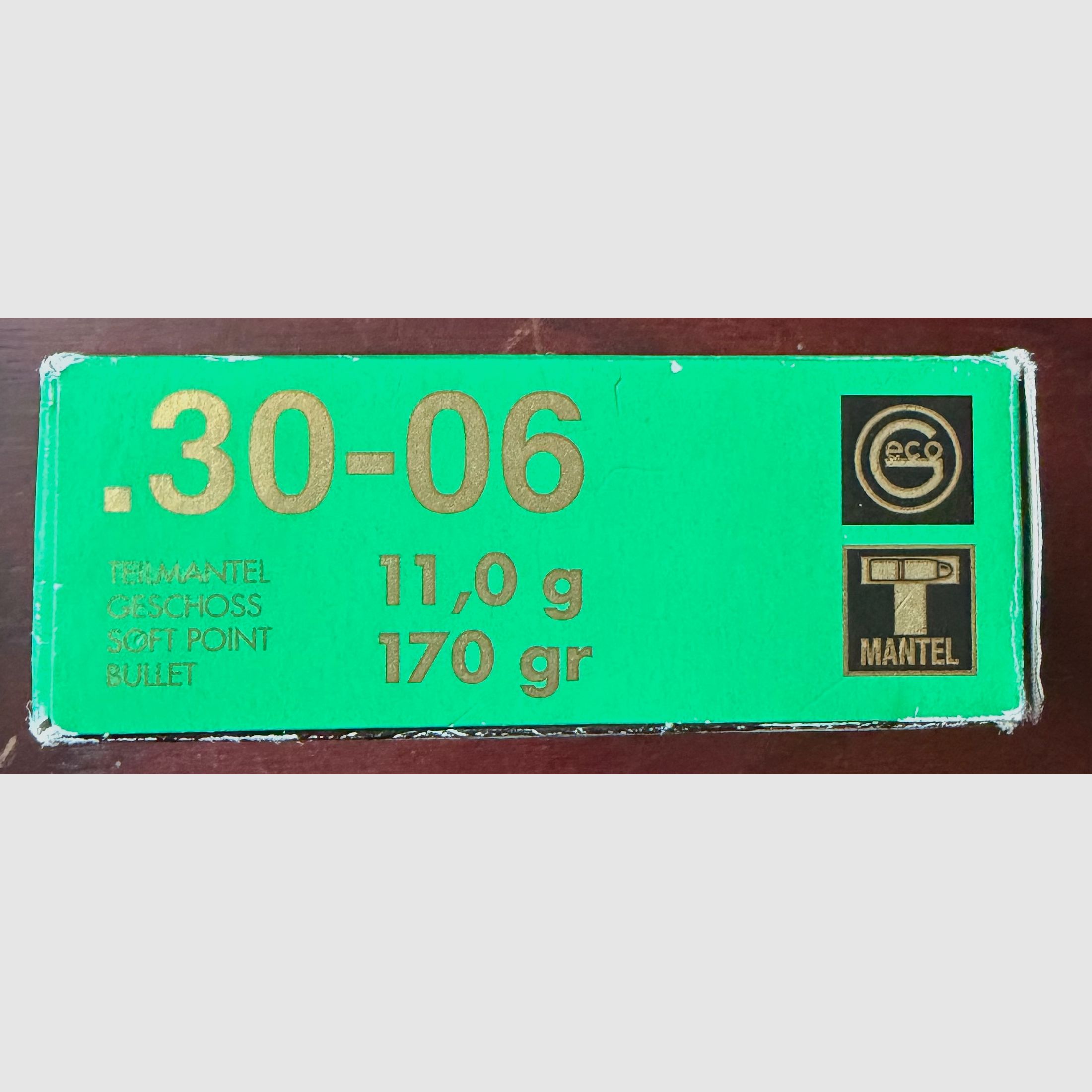 GECO .30-06 Springfield 11,0 g / 170 gr TM (Teilmantel) – 40 colpi