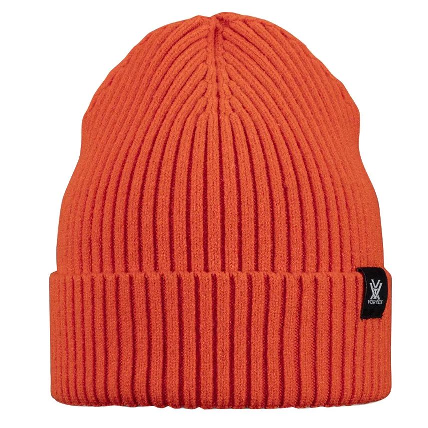 Men’s Vortex Northern Meander Beanie hat, orange, image 2 of 2