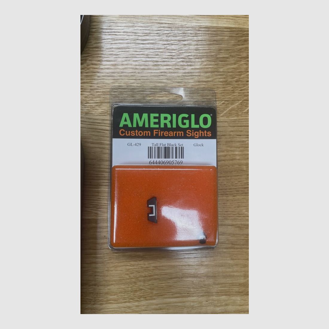 Glock 17 Gen5 MOS with Aimpoint ACRO P-2 + AMERIGLO SD Sights including Aimpoint adapter plate for Aimpoint, all mounted! Night vision levels