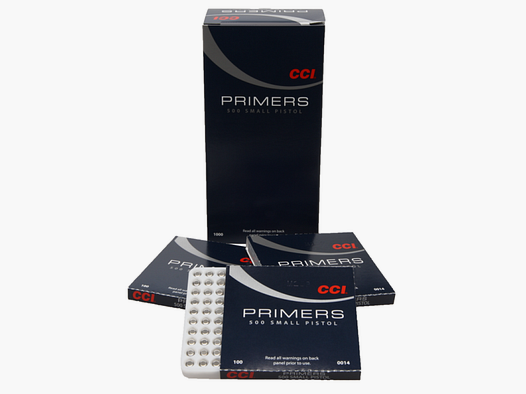 CCI 500 Small Pistol Primer VE100
