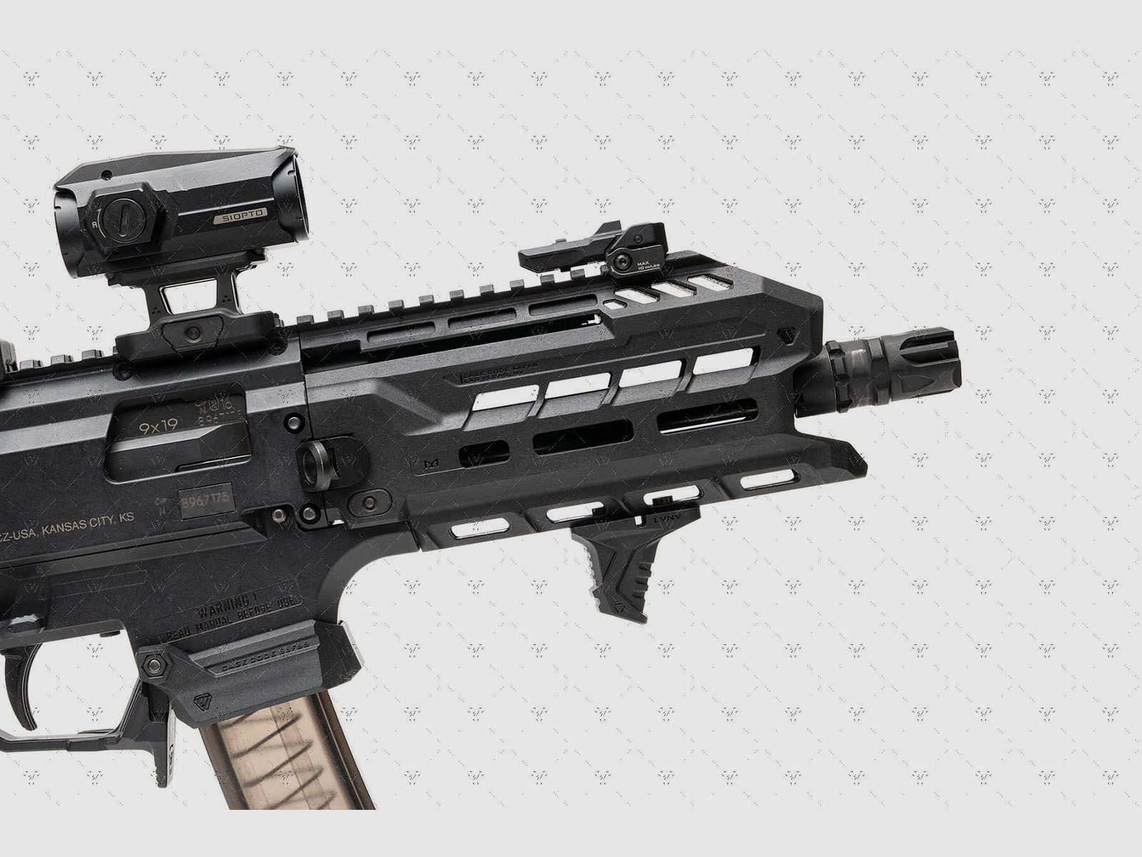 Strike Industries CZ EVO S1-3 Polymer Handguard, image 4 of 5