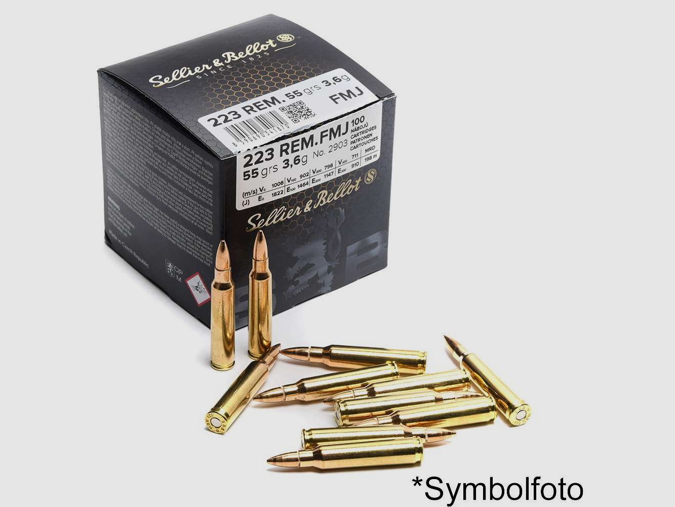 Pistolenpatronen Sellier & Bellot 10mm Auto FMJ, Bild 21 von 21