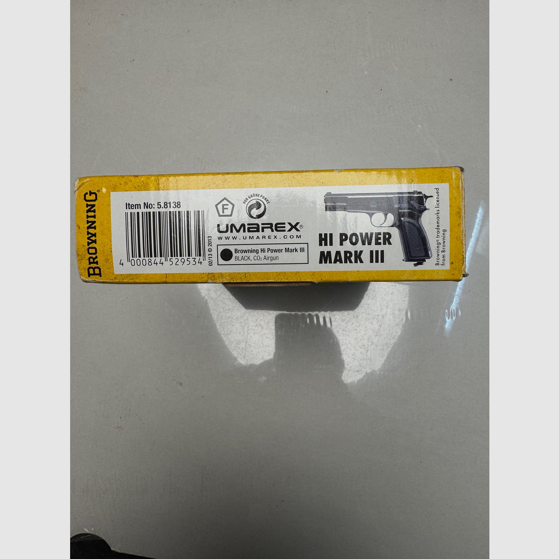 CO2 air rifle 4.5mm pistol