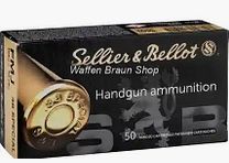 S+B .38Spec. FMJ 158grs. 50szt