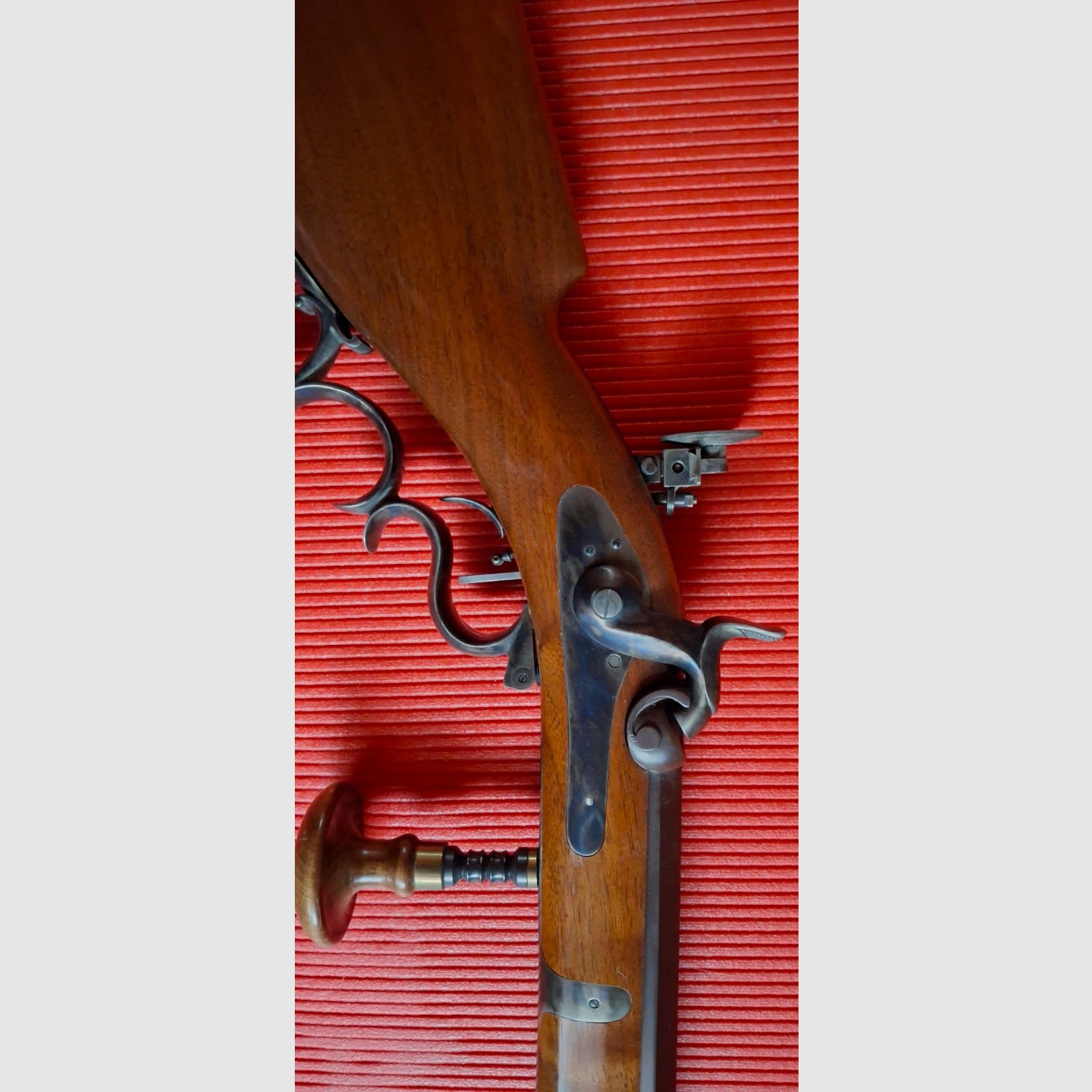 Pedersoli Waadtländer Cal.45 Vorderlader neuwertig ungeschossen